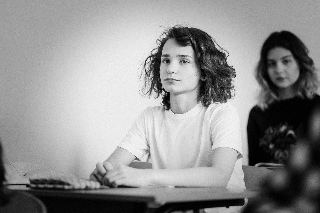 Фоторепортаж со школьного урока 4-го класса. Репортажный фотограф Борис Геер