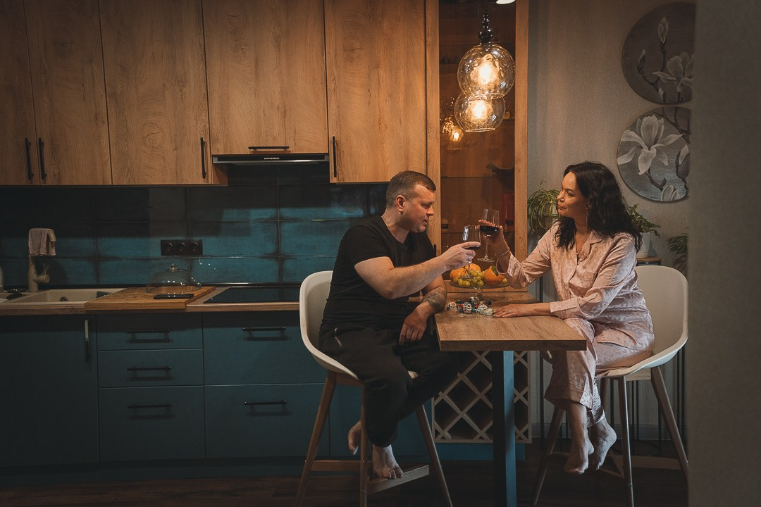 Домашняя фотосессия. Александр и Ирина