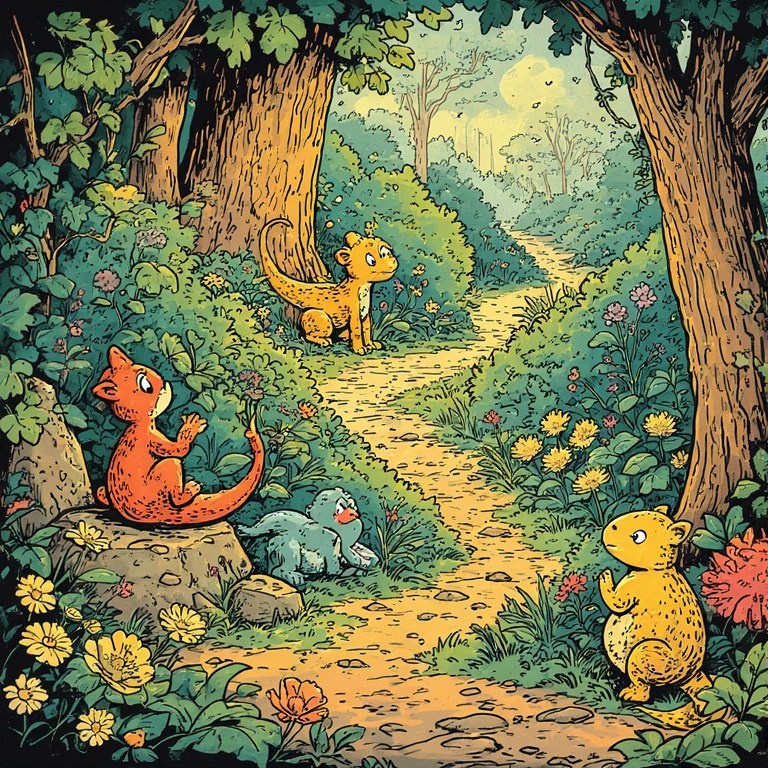 Beautiful pin-art style image