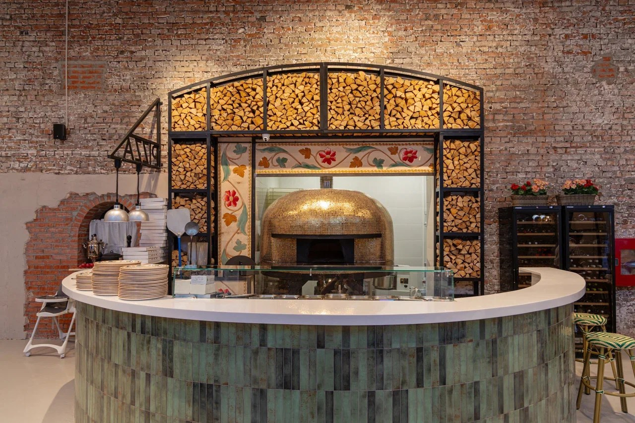 Ресторан «РуссоИтальяно» спб, Газовая 10. АННА ДРОЖИЛИНА дизайнер интерьера