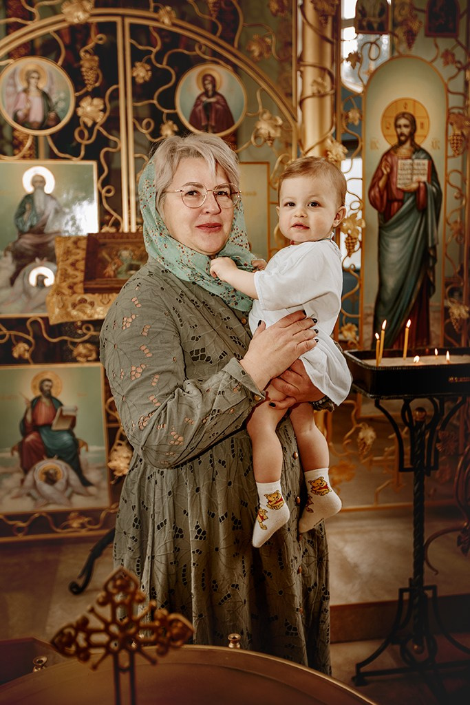 Крещение Федора. Детский семейный фотограф в Севастополе Крыму
