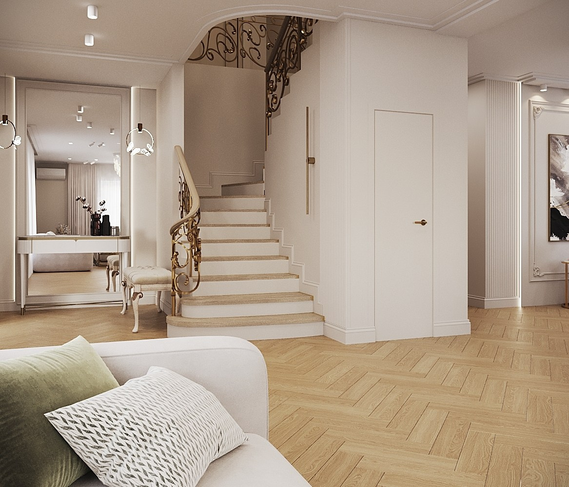 Дом в Неоклассике. Студия дизайна