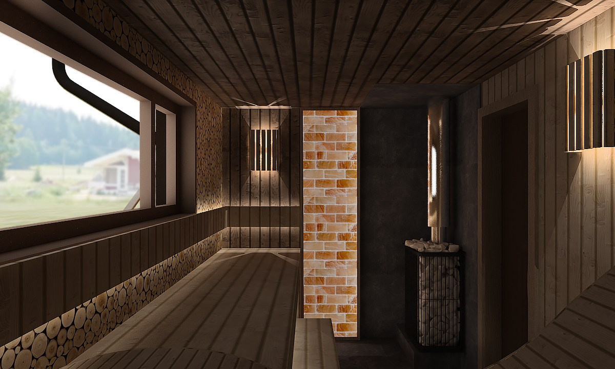 Дом в п. Вуорио. Дизайнер в Санкт-Петербурге Дмитрий Цыбулько