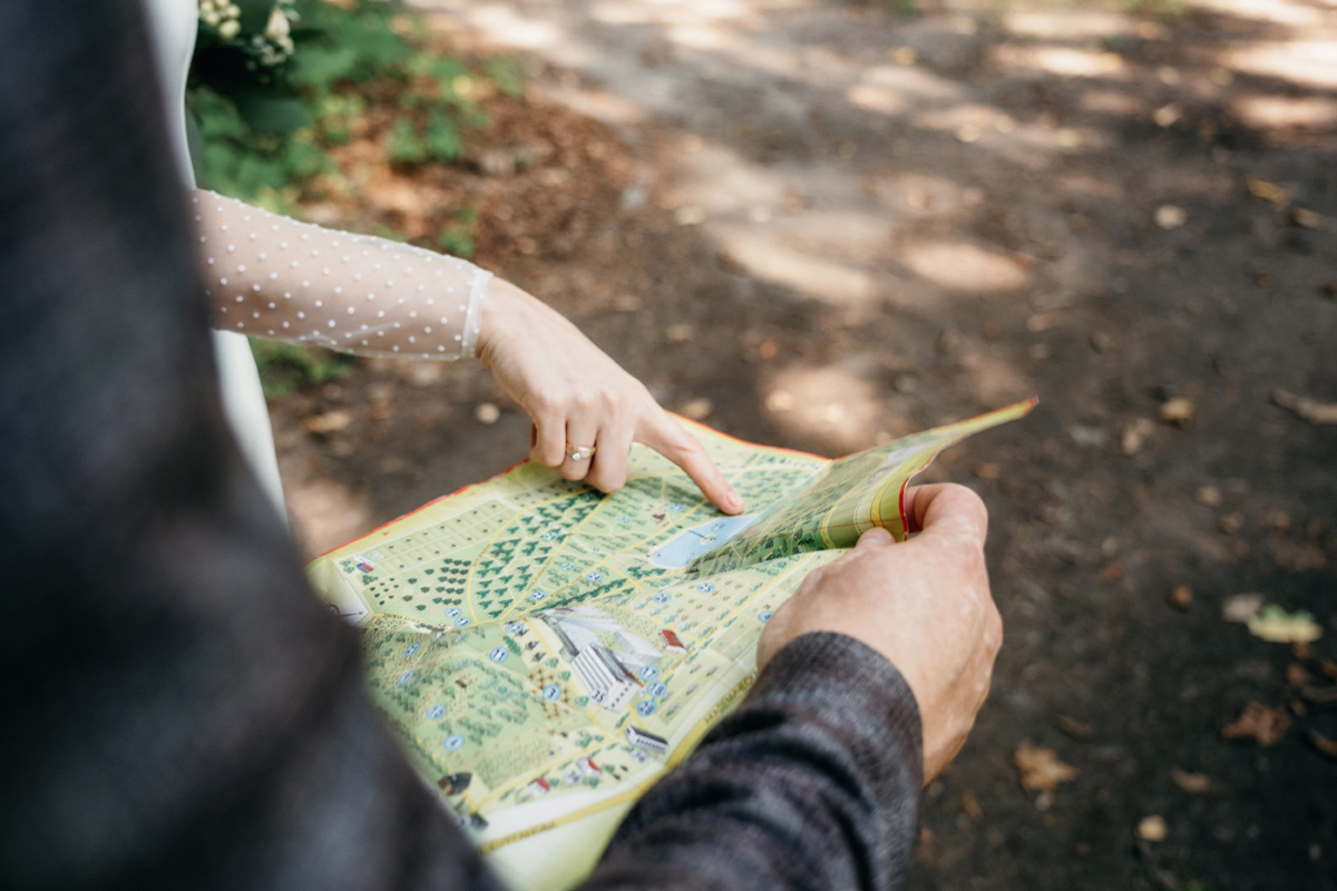 Свадебная фотосъемка в Ботаническом саду 