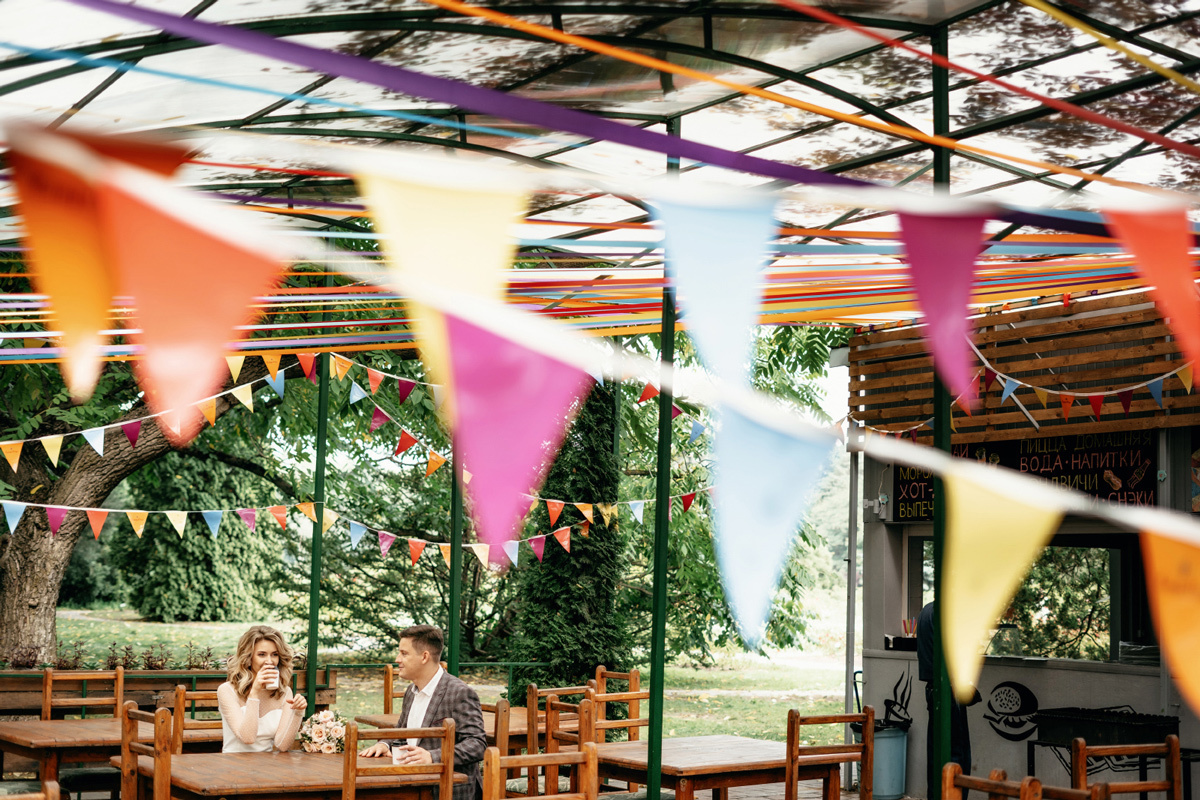 Свадебная фотосъемка в Ботаническом саду 