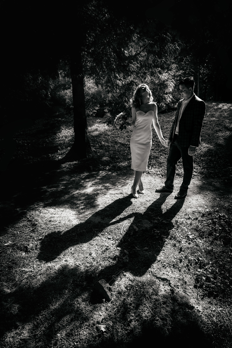 Свадебная фотосъемка в Ботаническом саду 