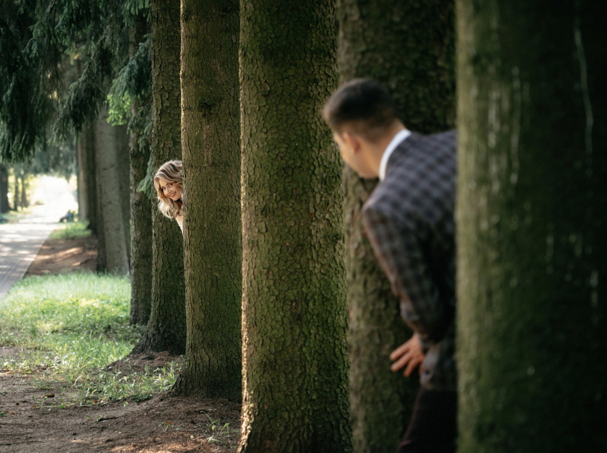 Свадебная фотосъемка в Ботаническом саду 