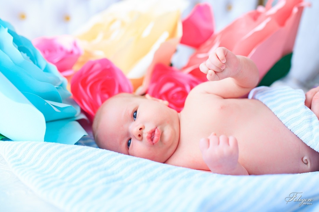 Фотосессия для Новорожденных в Студии — Fotogen. Интерьерная фотостудия FOTOGEN г. Краснодар