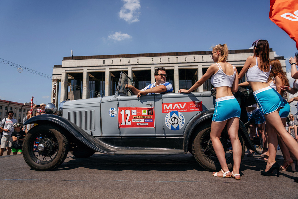 Oldtimer Rally in Minsk, 2019. Andrei Bortnikau photographer in Tbilisi, Georgia