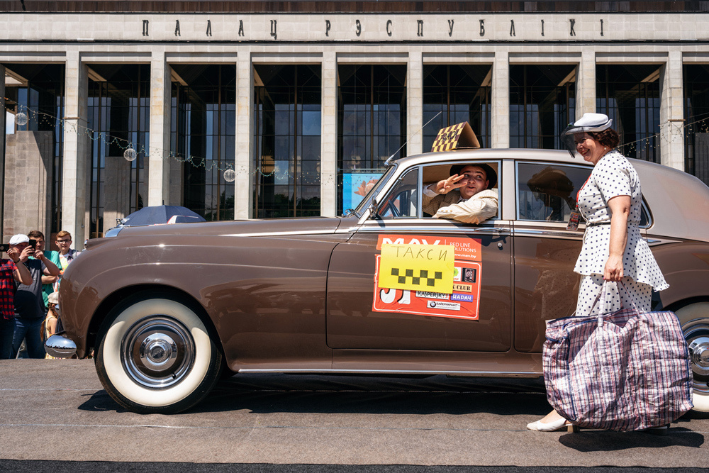 Oldtimer Rally in Minsk, 2019. Andrei Bortnikau photographer in Tbilisi, Georgia