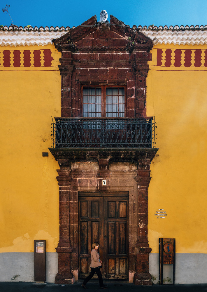 Architecture of La Laguna, Canary Islands.