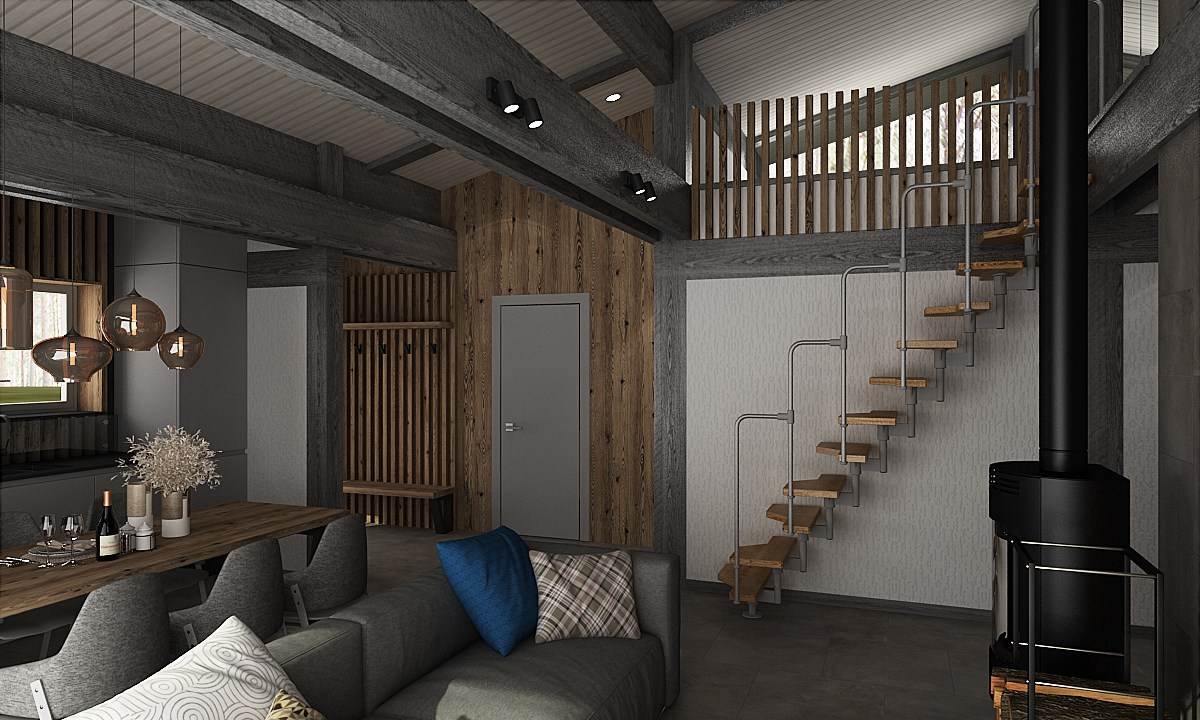 Баня в Лосево. Дизайнер в Санкт-Петербурге Дмитрий Цыбулько