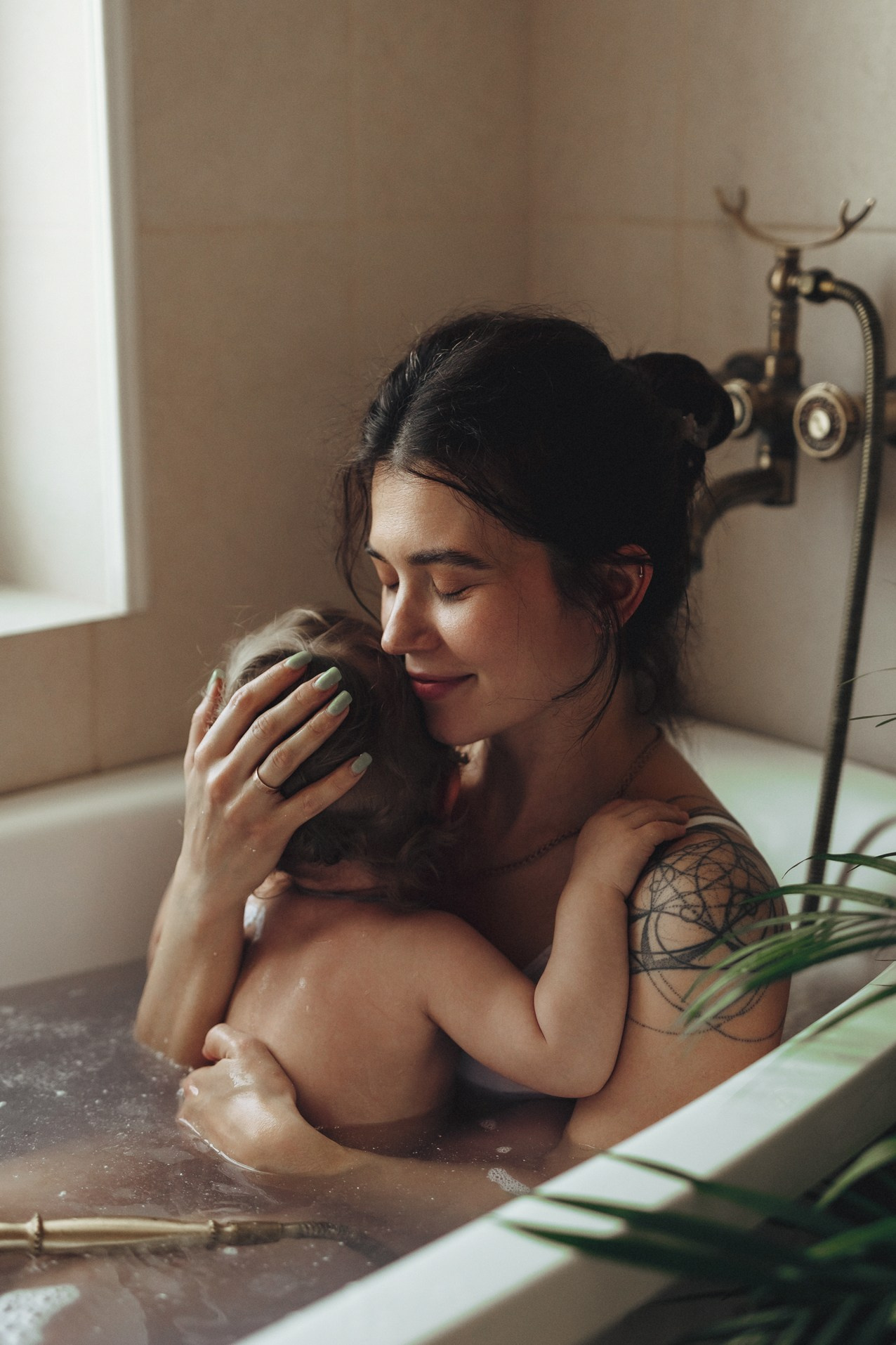 Купание Макарика. Семейный и детский фотограф |Брянск| Анастасия Перепелкина