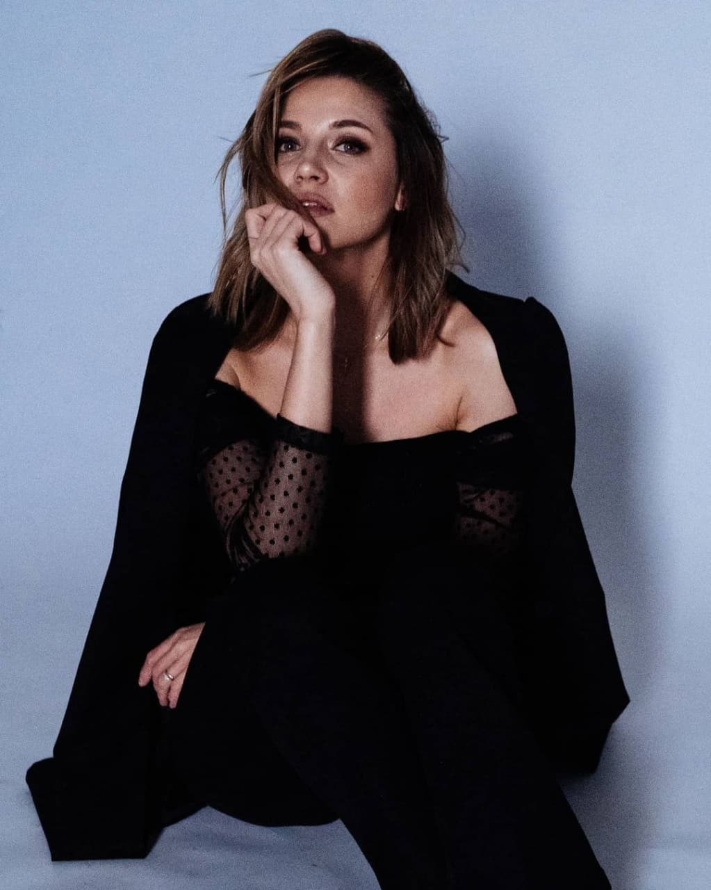 Albina Maklakova in the studio. New York photographer RINAT SHAHMETOV in New York city