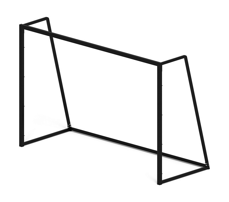 Ворота мини футбольные (черные) (с креплением сетки) - СО 2.60.02-01 Габариты (ШхДхВ): 3120х1205х2050