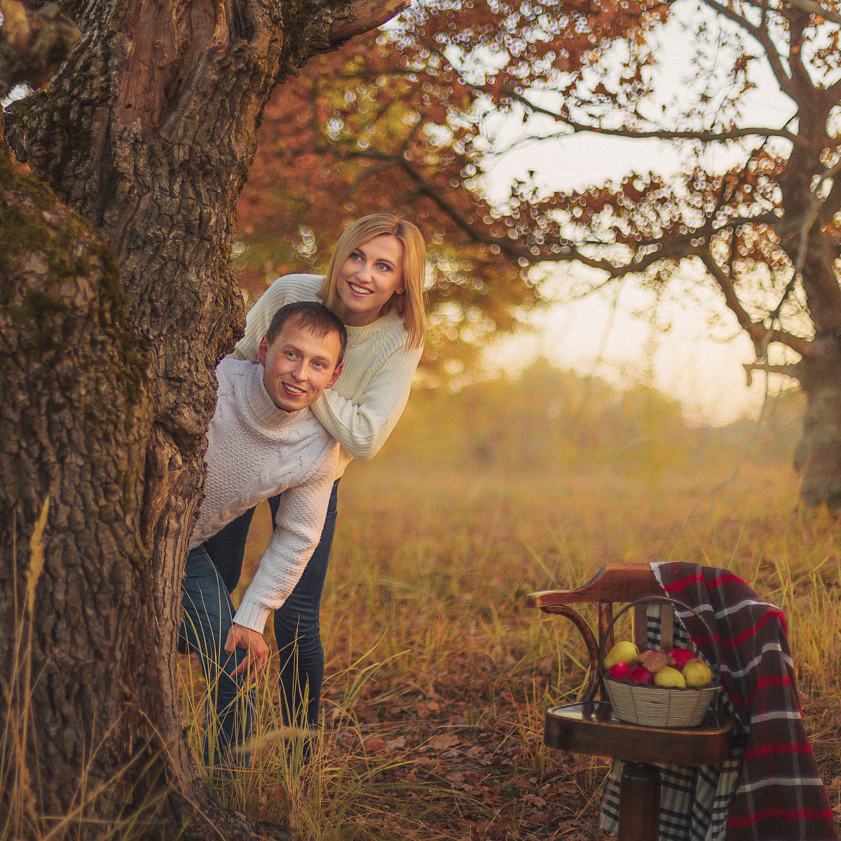 Витя и Оля. Осеннее настроение. Семейный, детский, свадебный фотограф по всей РБ Валера Михневич