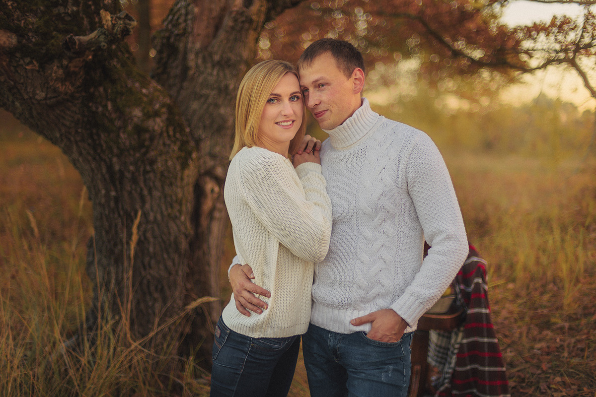 Витя и Оля. Осеннее настроение. Семейный, детский, свадебный фотограф по всей РБ Валера Михневич