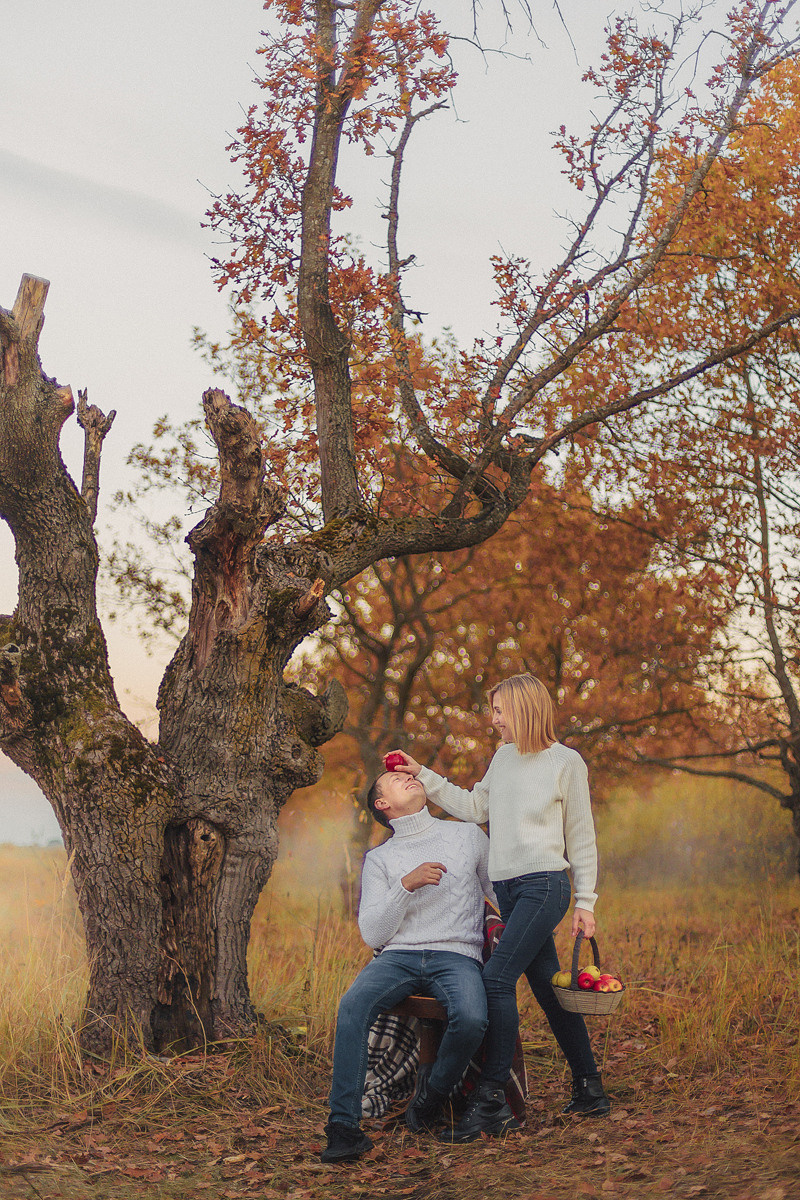Витя и Оля. Осеннее настроение. Семейный, детский, свадебный фотограф по всей РБ Валера Михневич
