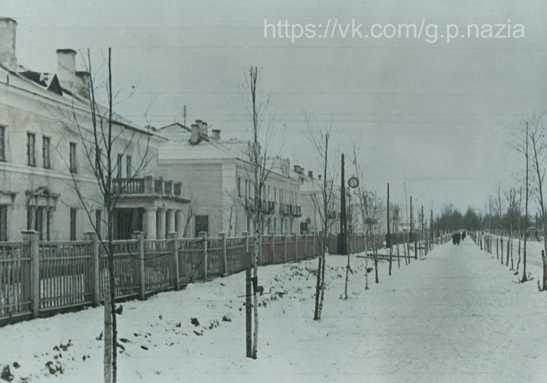 Назия в 1950-х и 1970-х. История Назиевского городского поселения