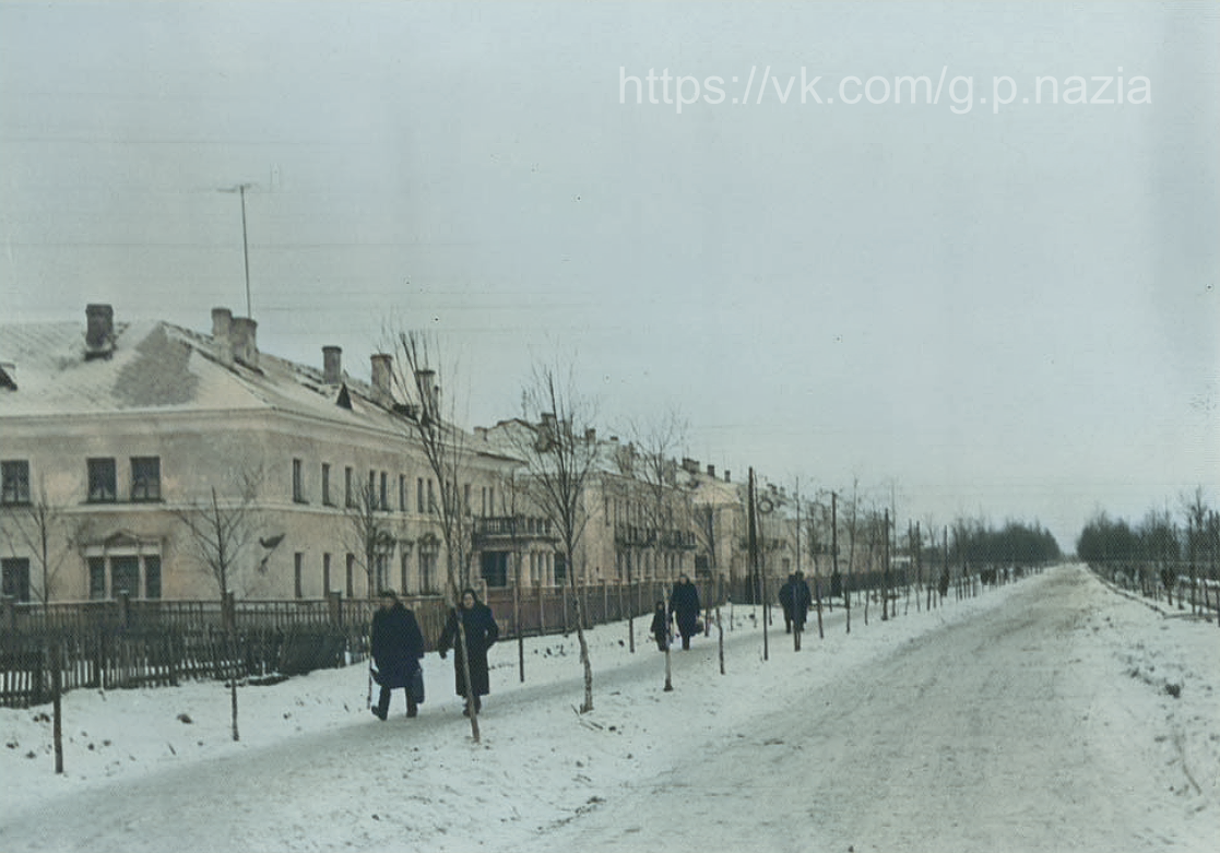 Назия в 1950-х и 1970-х. История Назиевского городского поселения