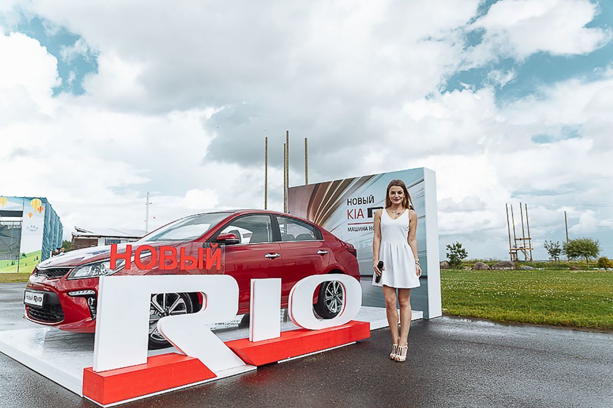 Репортажная съемка презентации нового «Kia Rio». Свадебный фотограф СПБ Михаил Песиков