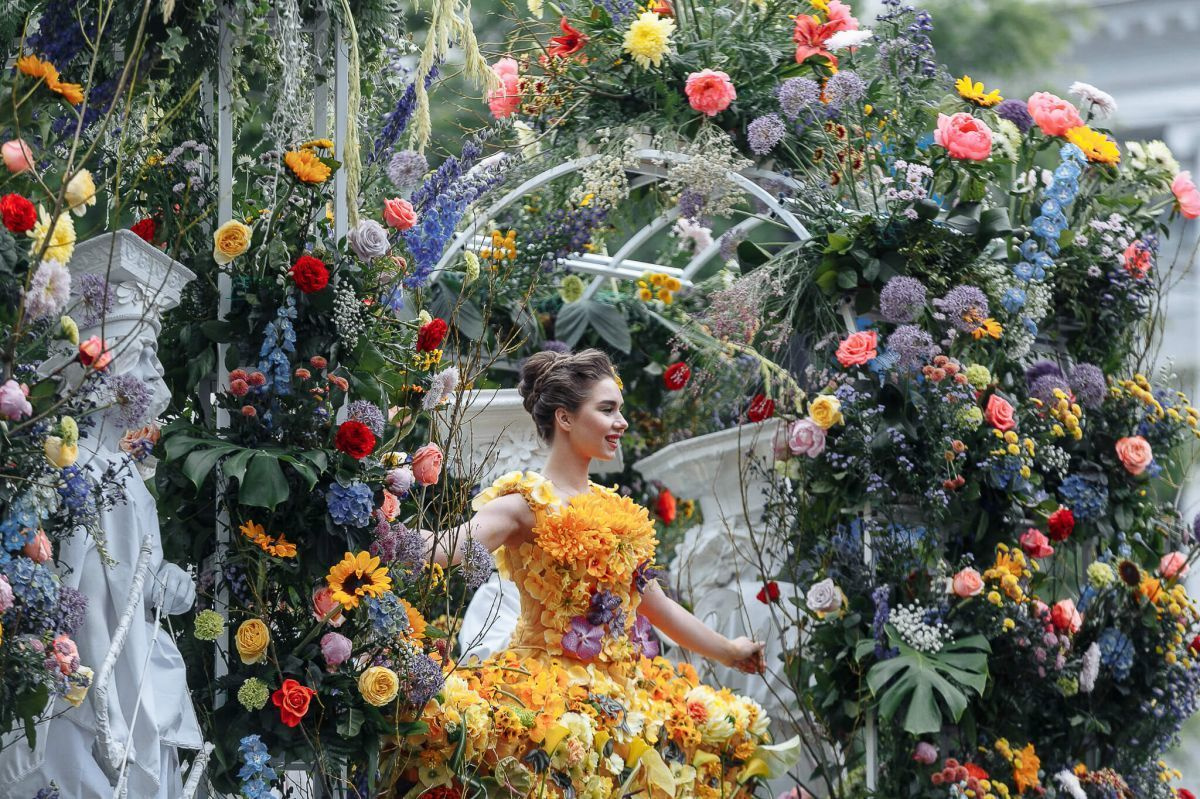 Репортажная съемка Международного фестиваля цветов 2018. Свадебный фотограф СПБ Михаил Песиков