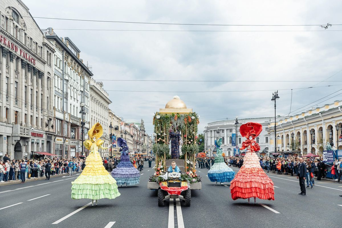 Репортажная съемка Международного фестиваля цветов 2018. Свадебный фотограф СПБ Михаил Песиков