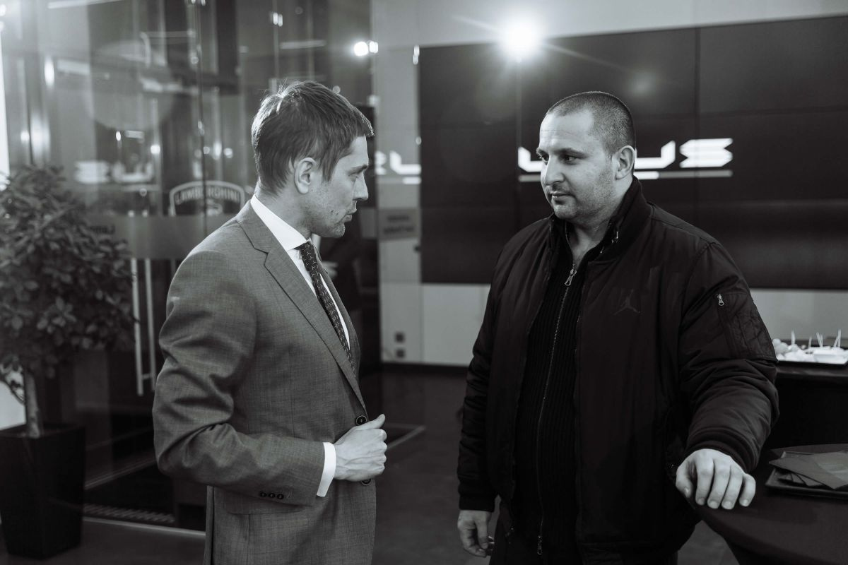 Репортажная съемка презентации Lamborghini Urus. Свадебный фотограф СПБ Михаил Песиков