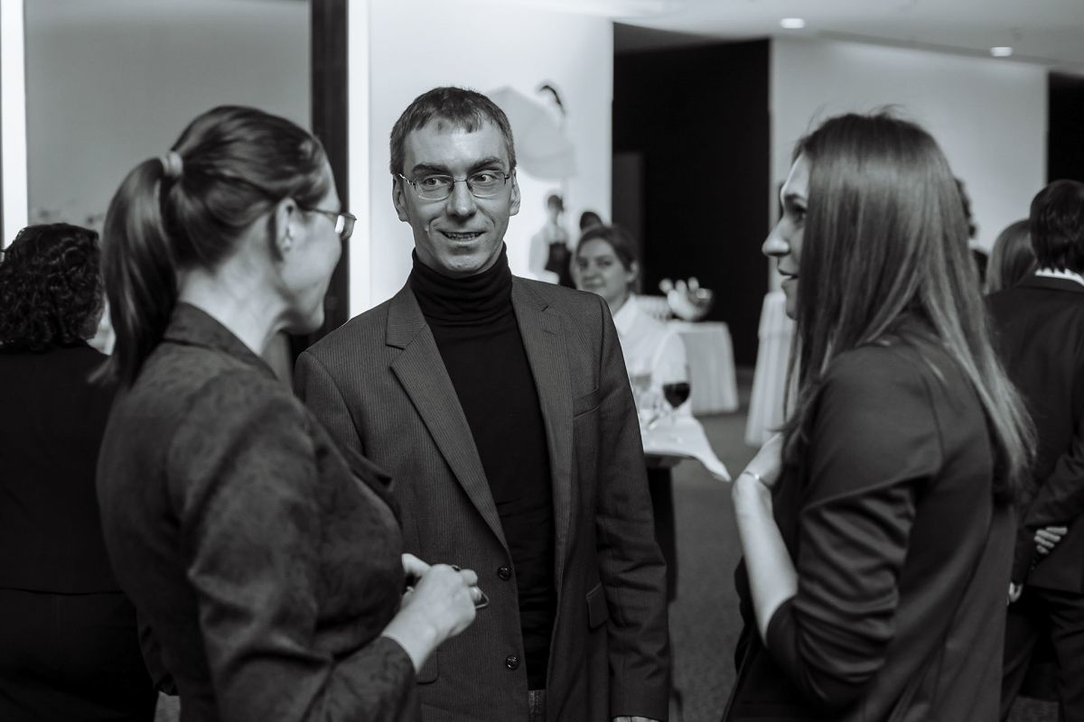 Репортажная съемка мероприятия в честь дня рождения Crown Plaza Hotel. Свадебный фотограф СПБ Михаил Песиков