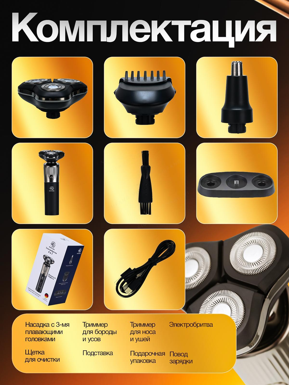 Электрическая бритва. Vexora студия дизайна для e-commerce, рост продаж на Wildberries и Ozon