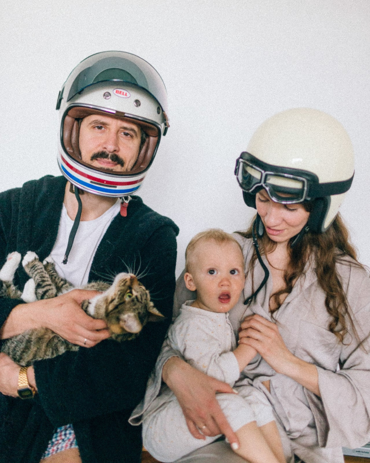 Трое и котей. Портфолио свадебного фотографа. Роман Каргаполов