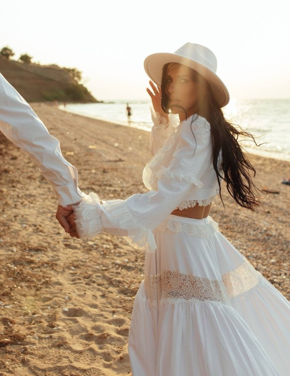 Свадебное платье для Елизаветы. Модельер Евгений Бременев