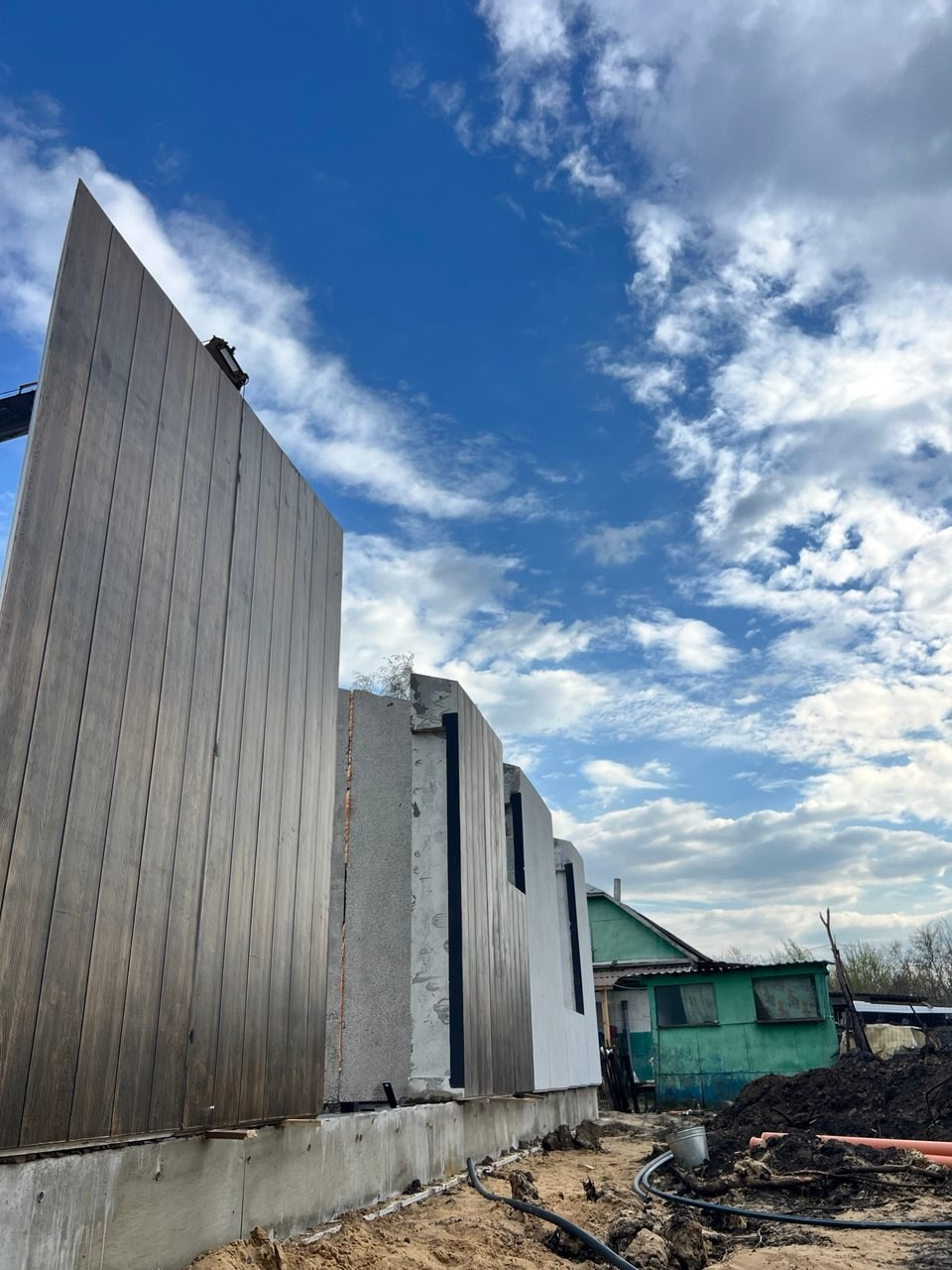 Монтаж домокомплекта Микеле 80