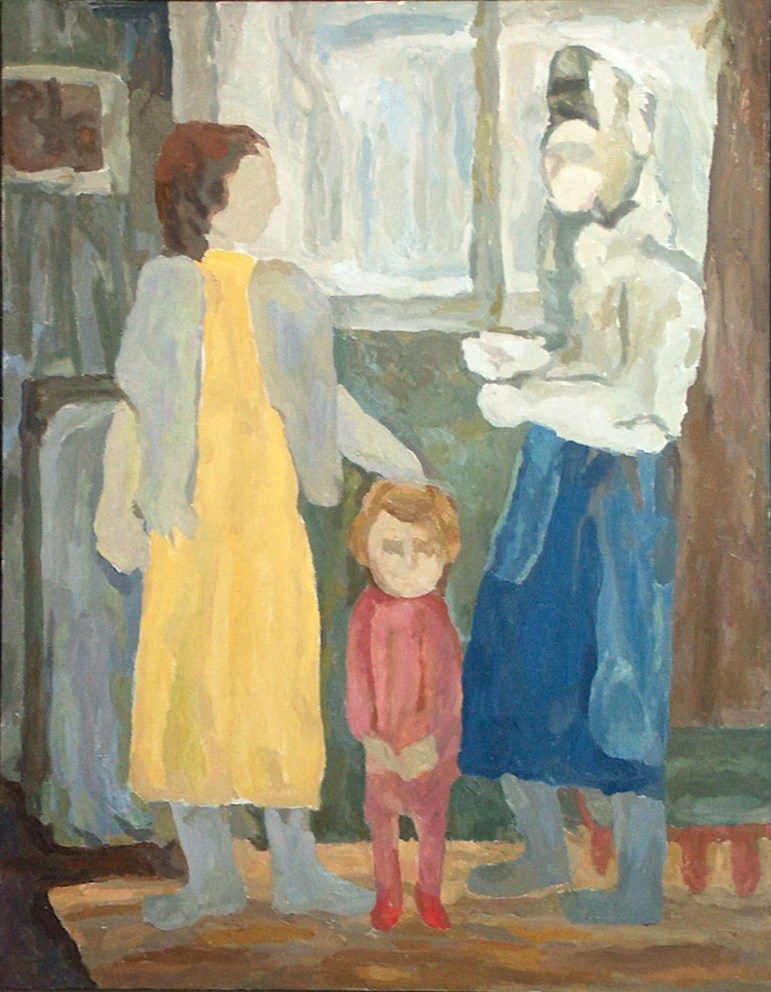 «Разговор» 2003 год. Художник Величко Вадим Семёнович