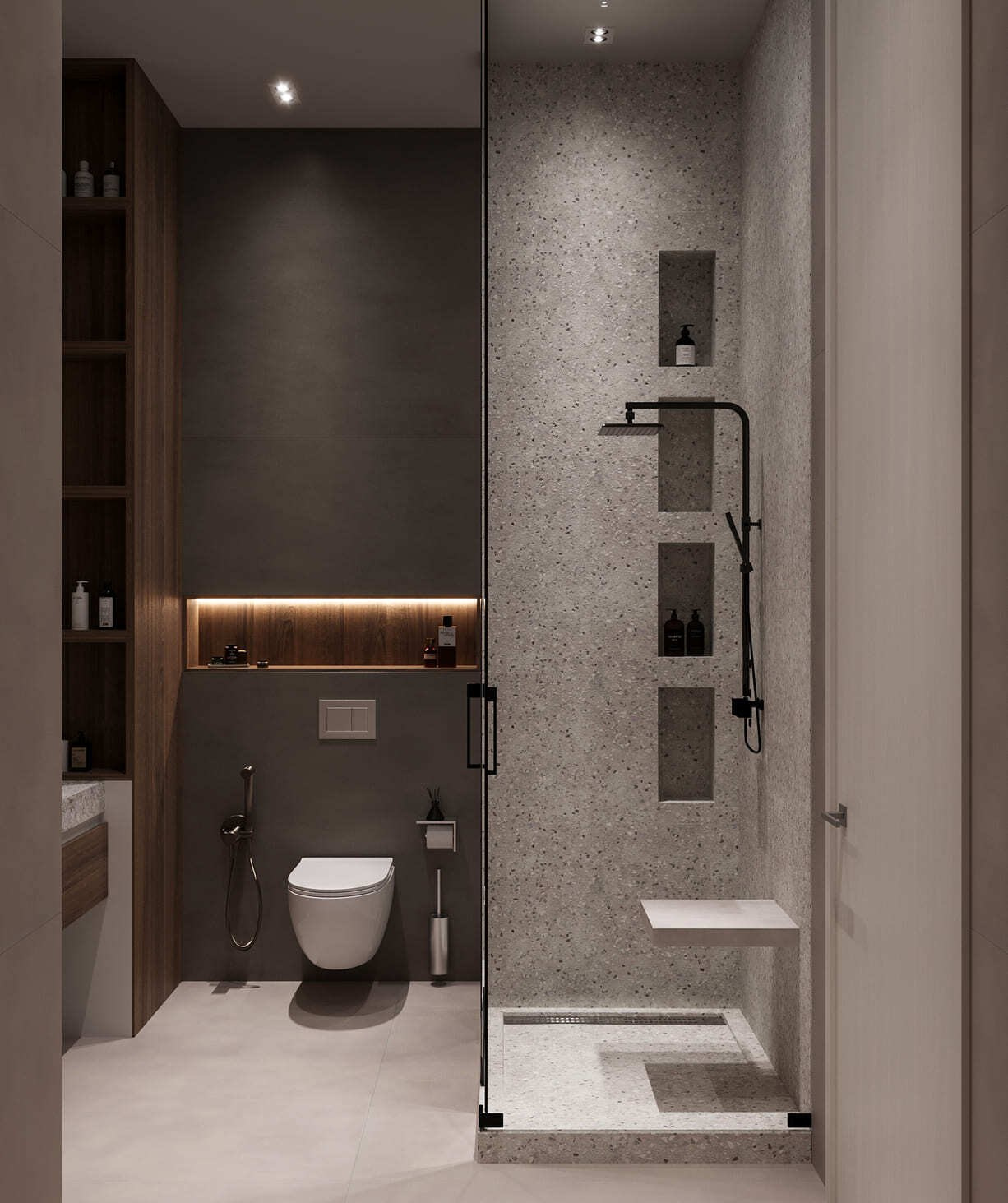 LOOK HOUSE. Modern Muf студия дизайна интерьера