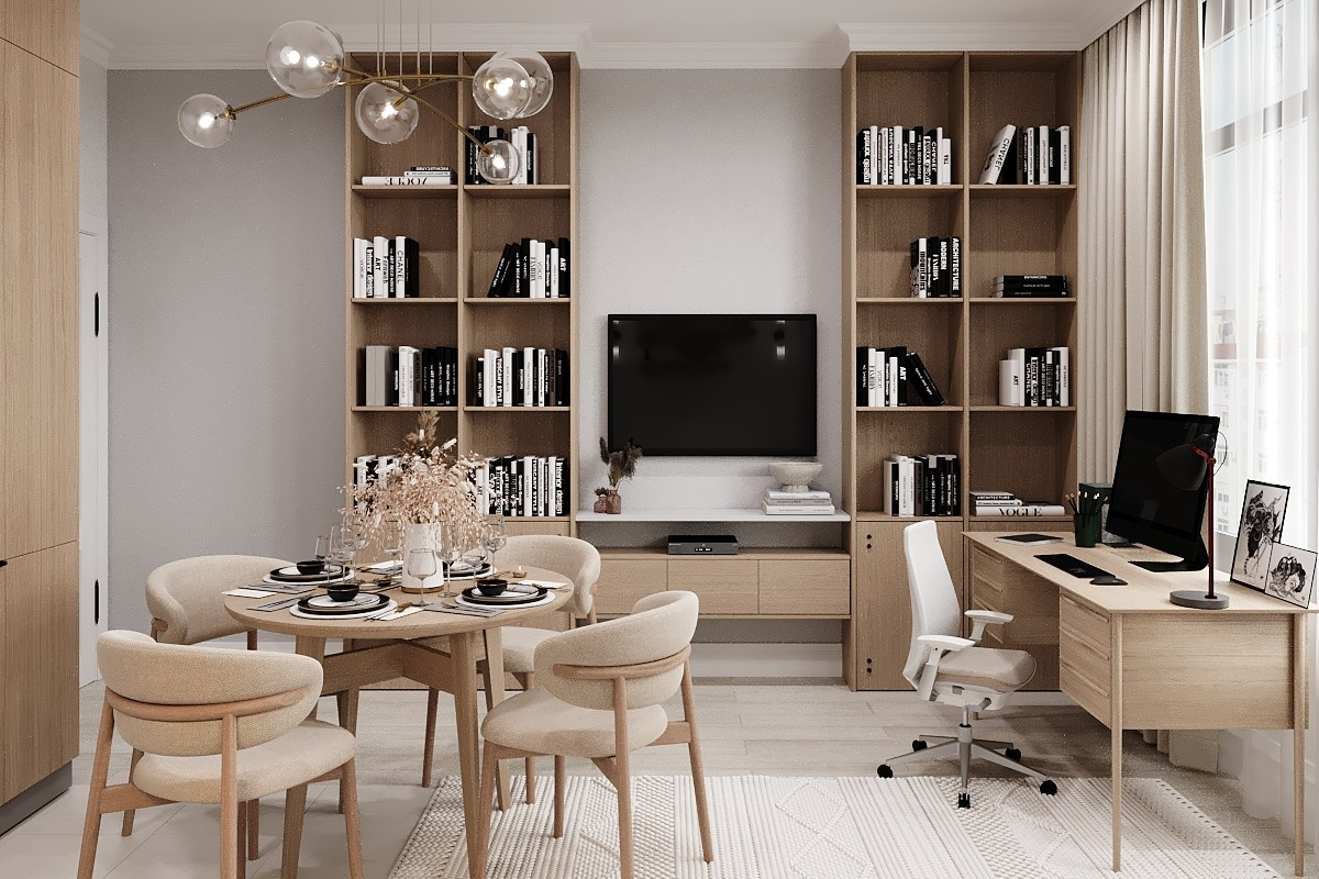 Москва, ЖК Nagatino i-Land. Modern Muf студия дизайна интерьера