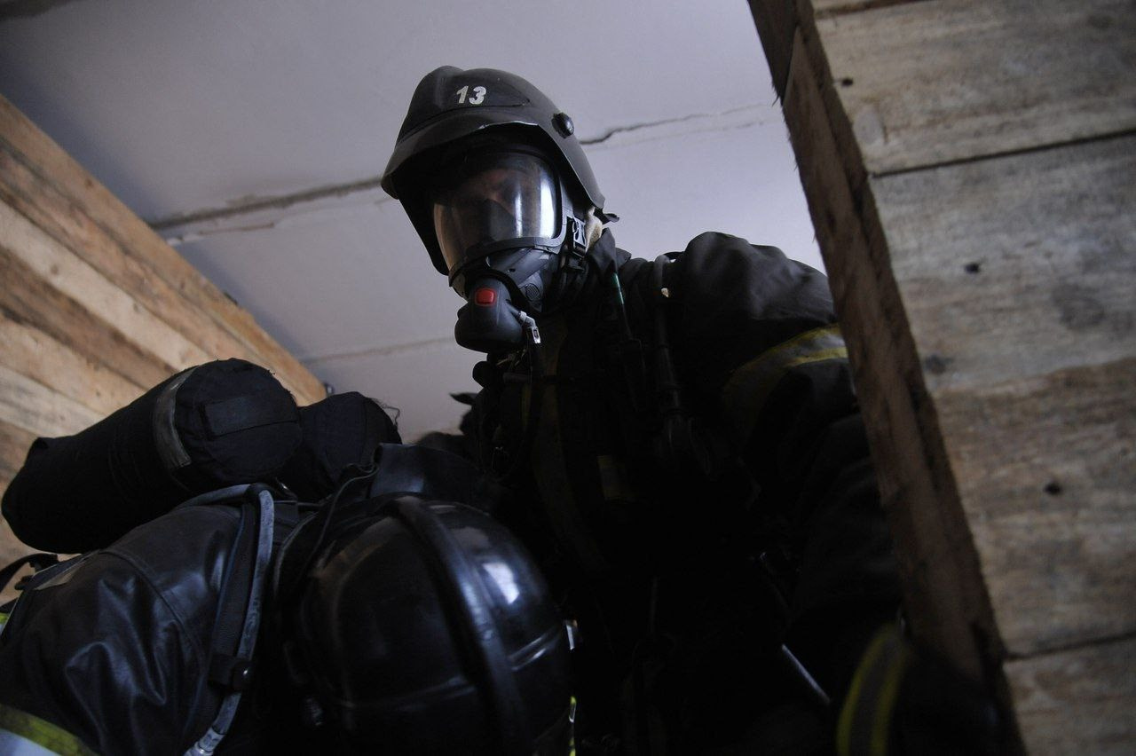 Учения МЧС. Писатель-фантаст Сергей Рыжков