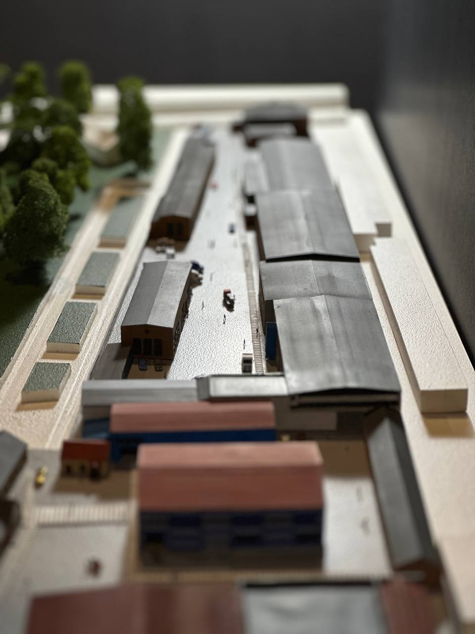 Макет производства. 3D печать