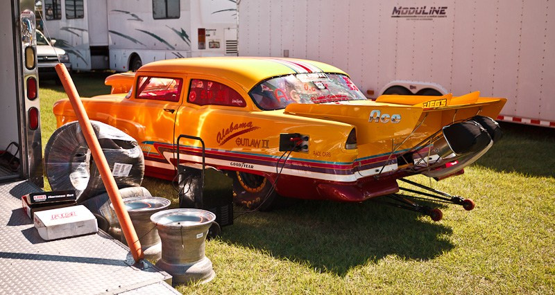 DrugRacing на автомобилях выпущенных до 1975 г. США, Флорида, 2010. Фотограф Василий Буланов