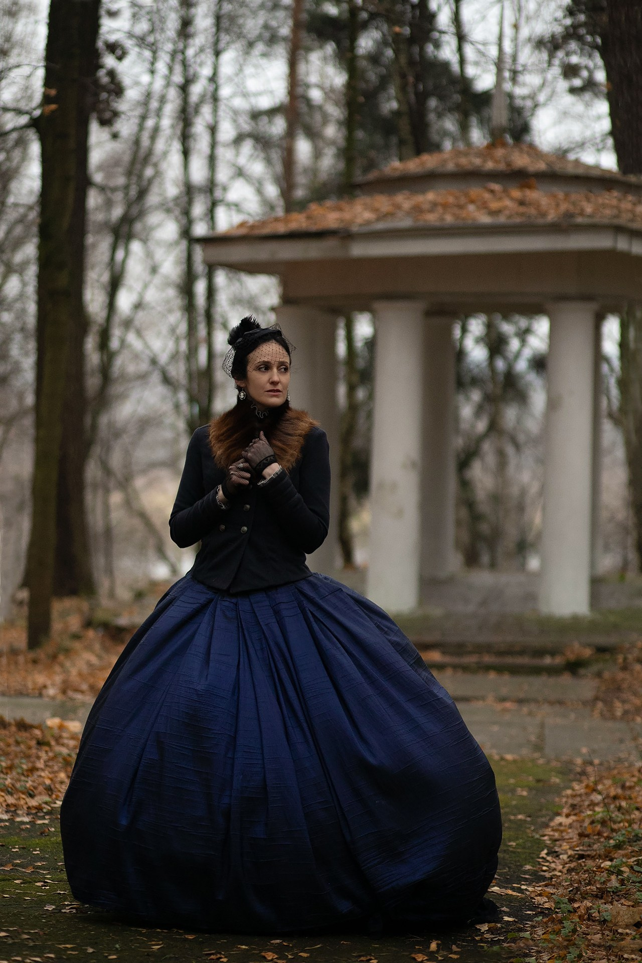 Мария. Прогулка. Художественная винтажная фотография