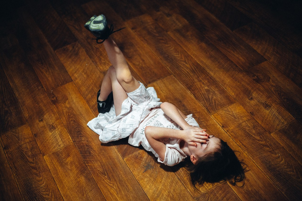 Дочка в студии. Фотограф Денис Денисов