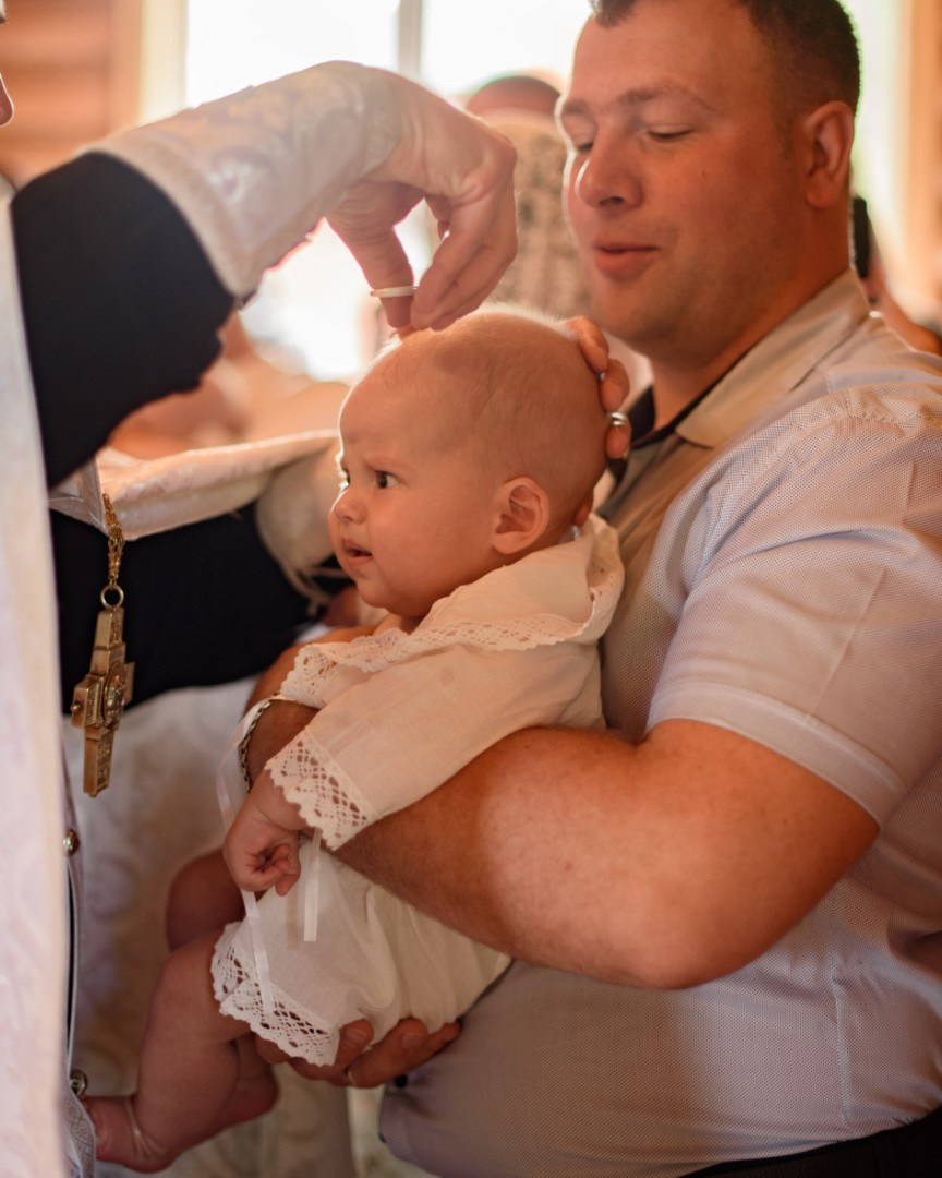 Таинство Крещения (репортажная съемка). Moscow_CPC