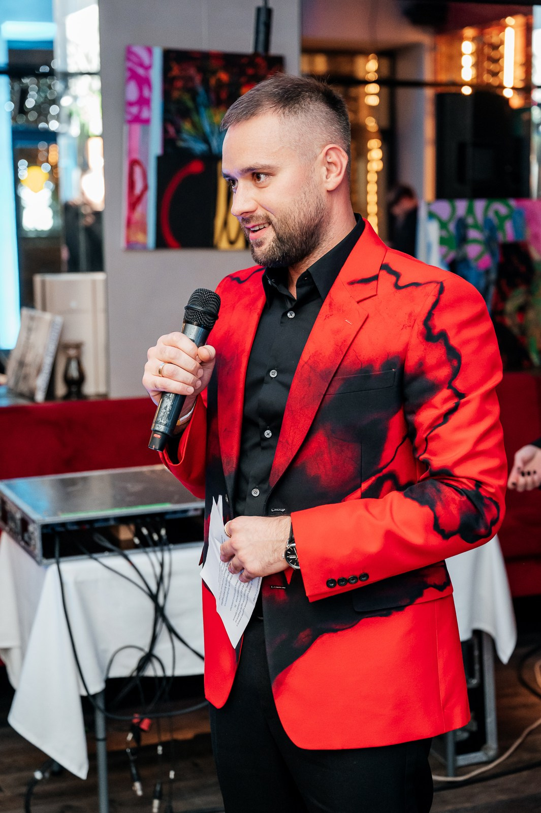 Корпоратив во французском стиле. Фотограф Дмитрий Сермяжко