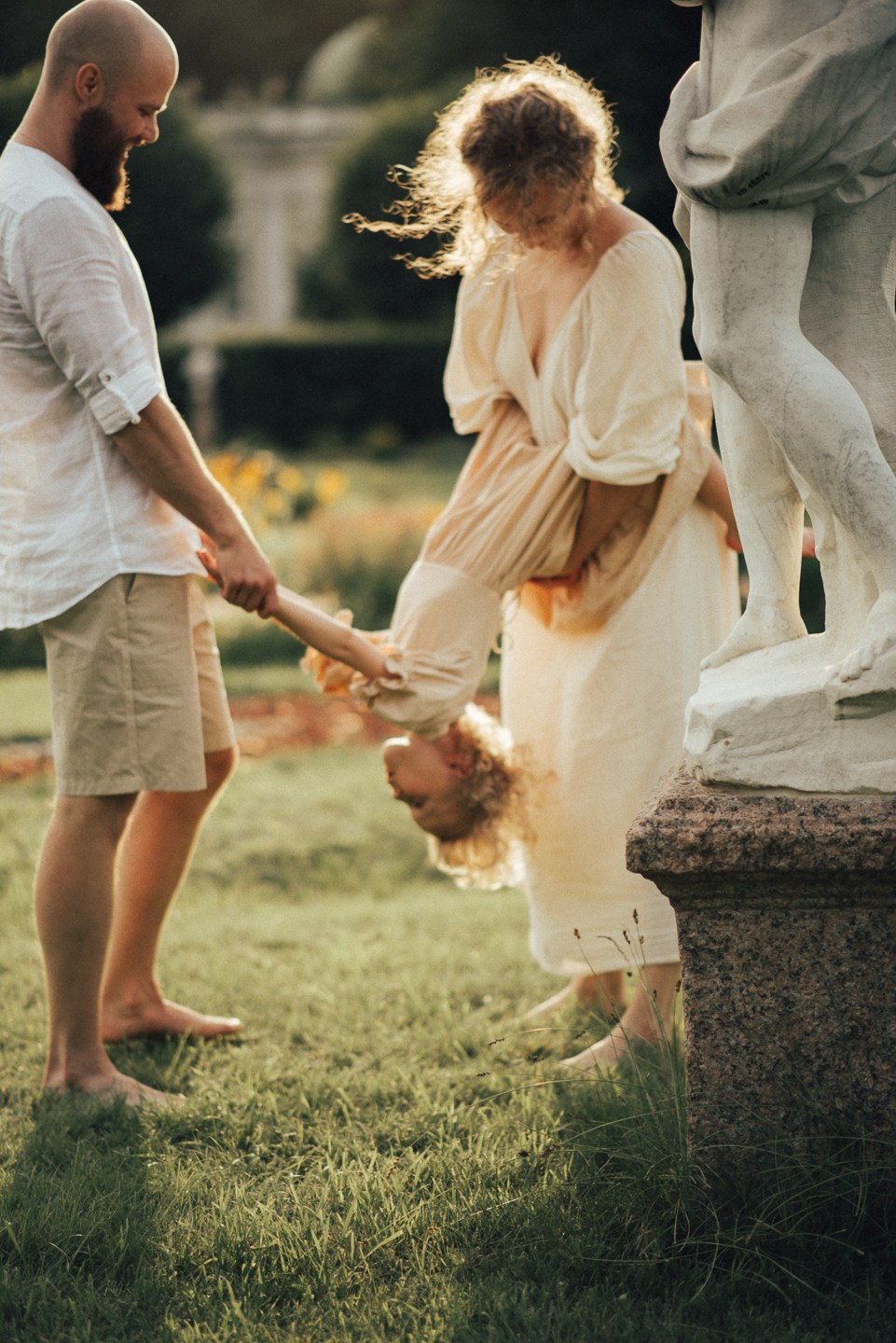 Тим, Лиза, Варя | на природе