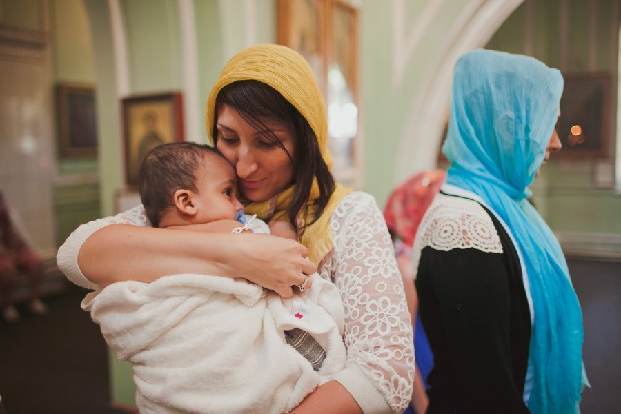 Крещение Знаменская церковь, г. Пушкин. Фотограф на крещение в Санкт Петербурге