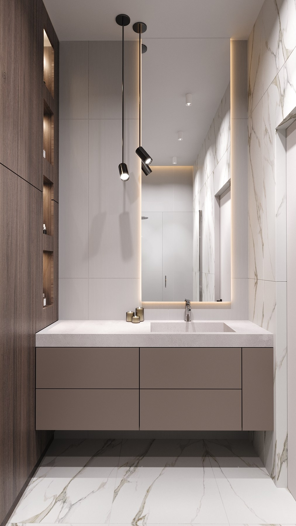 Квартира. 58кв.м. Клиент Редя Илья. Евгений Пырков — 3d визуализатор интерьеров и экстерьеров России