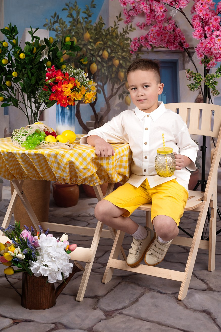 Сюжет «Санторини». Детская фотостудия Виктории Шараповой