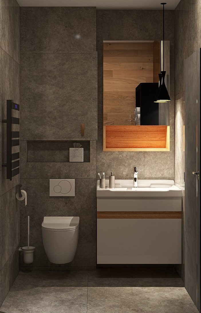 Дизайн-проект студии для студента-архитектора. Главная