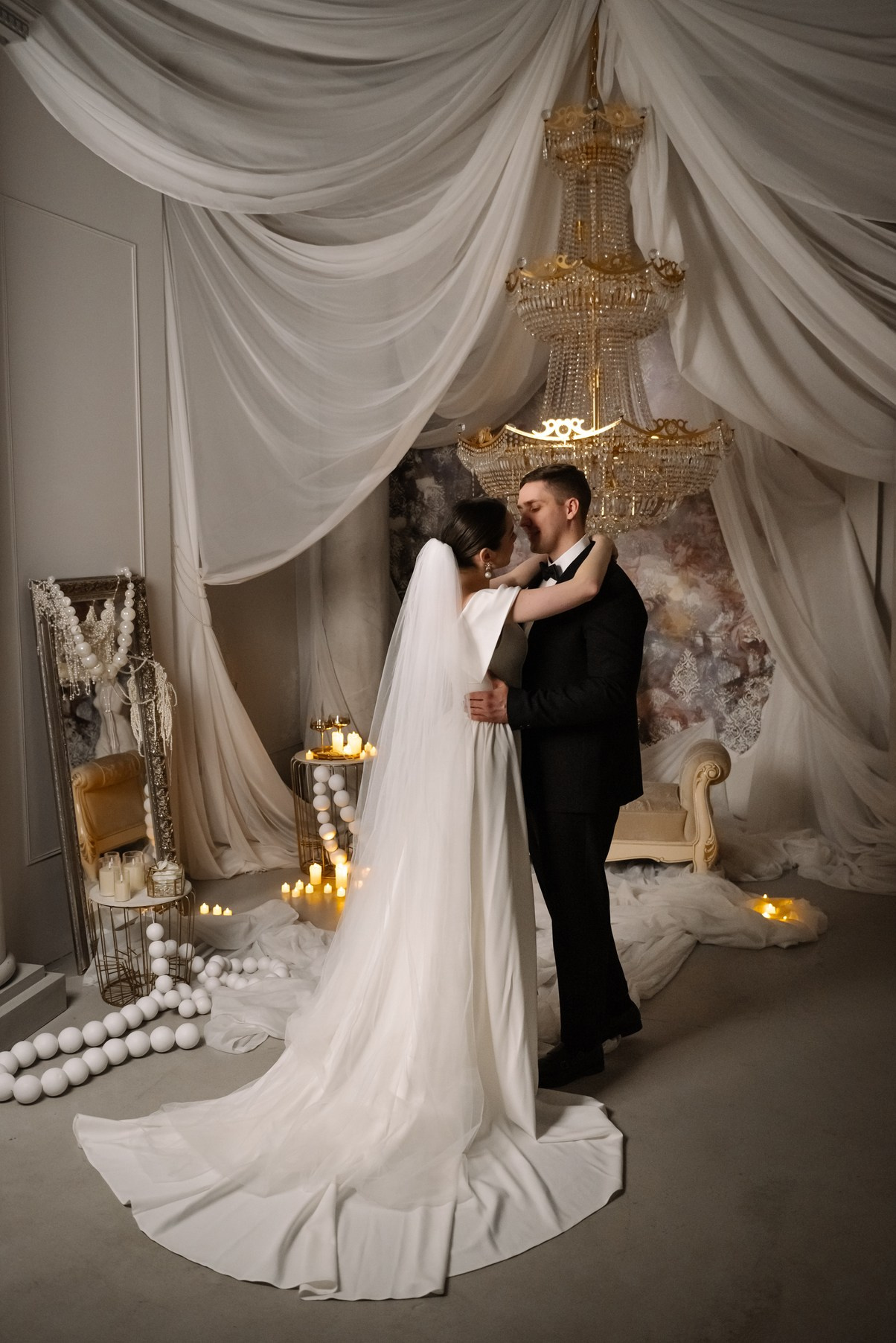 Вечерняя со свечами. Свадебный и семейный фотограф в Санкт-Петербурге Елена Худякова