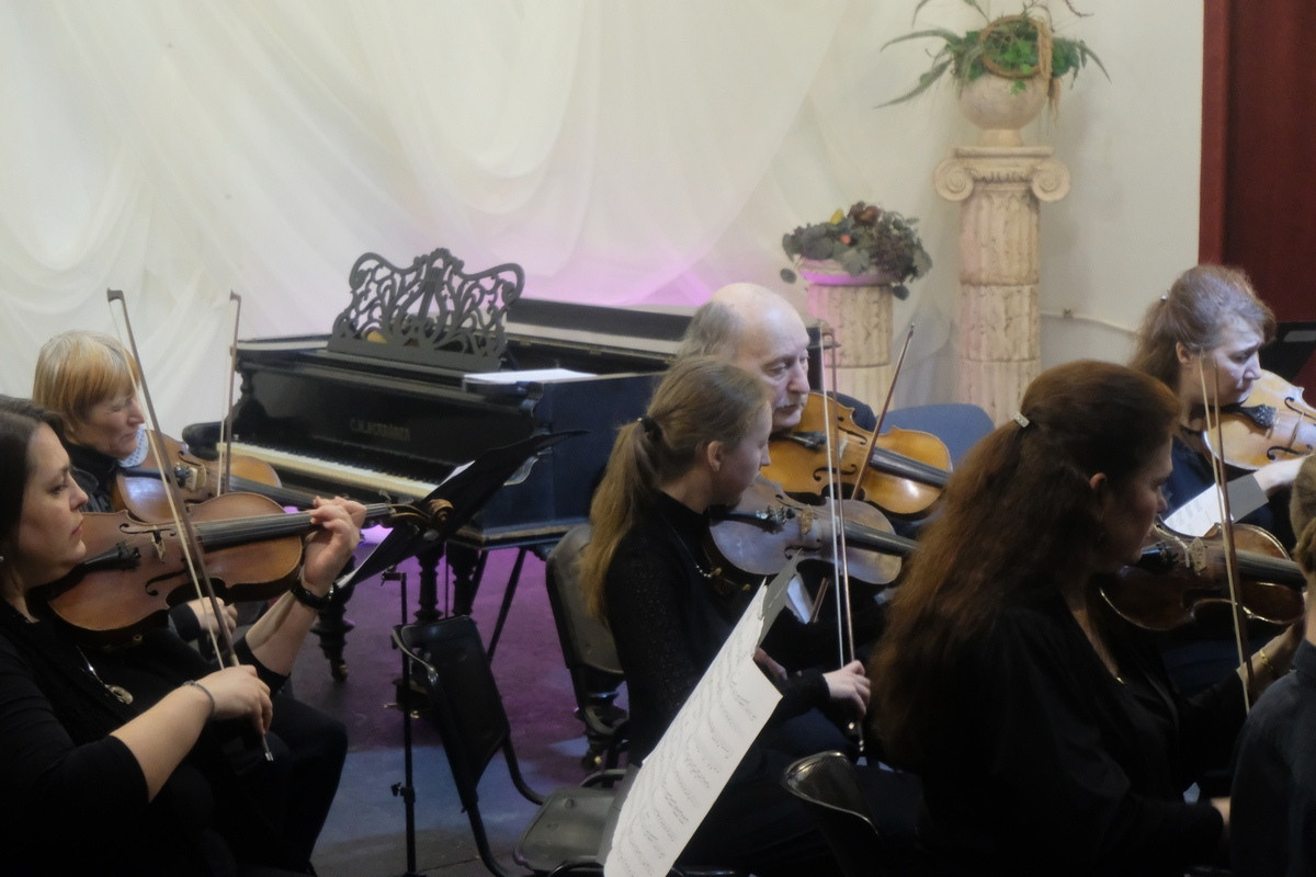 особняк Шрёдера. Оркестр, концерт, Дом Шрёдера